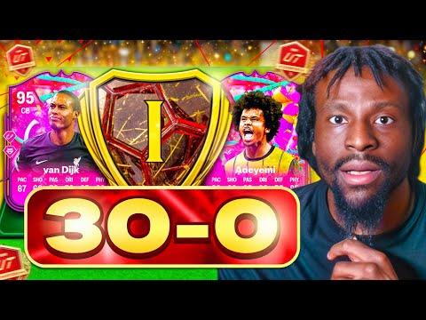 CAN WE GET 30-0? W/ 93 FUT BIRTHDAY ADEYEMI | 4213 CUSTOM TACTICS| FC25 ULTIMATE TEAM GAMEPLAY
