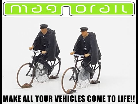 Magnorail Hidden Rail System, Make All Your Vehicles Move Around Your Layout.