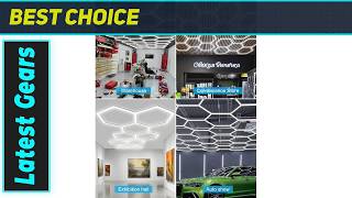 Hexagon Garage Lights: Amazing Brightness & Ultimate Style Upgrade!