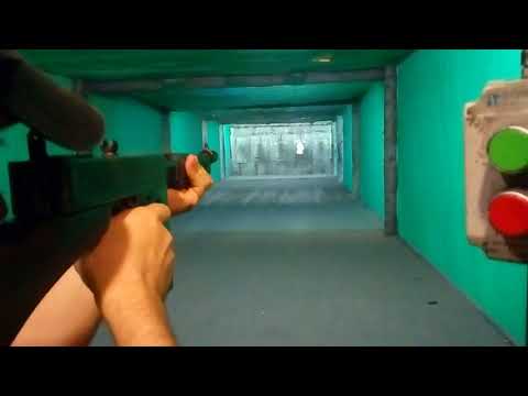 Thompson m1 na strzelnicy Emjot