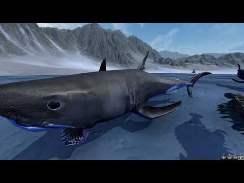 Ankylosaurus vs Megadlon (Gigantic Monsters) // Beast Battle Simulator (Tiny Dinosaur)