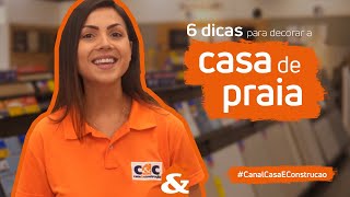 6 dicas para decorar a casa de praia