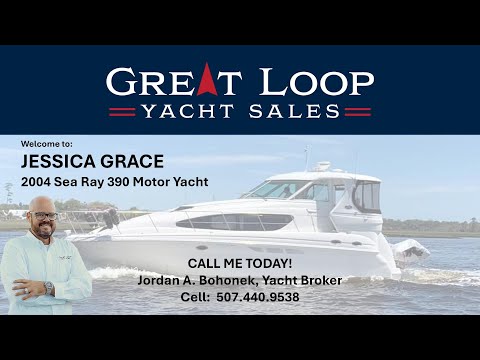 2004 Sea Ray 390 Motor Yacht Jessica Grace Video