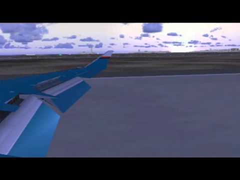 TheFlightHD - Mesa Airlines Bombardier CRJ-900 - Landing At Denver Colorado