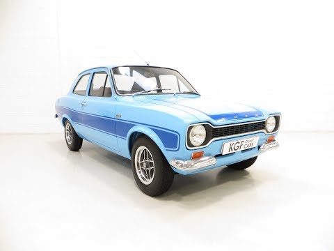 A Multi-Awarding Winning and Very Early AVO Mk1 Ford Escort RS2000 - SOLD!