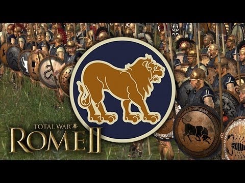 Total War: Rome 2 - Online Battle 1 - 2vs2 - Massilia/Colchis vs Rome/Carthage