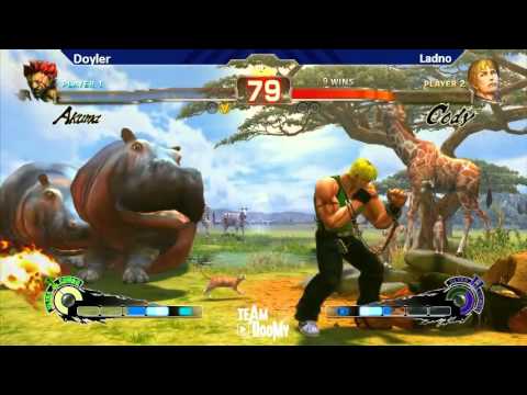 Ladnopoka Cody vs Doyler Akuma FT5 Gaff stream SSF4