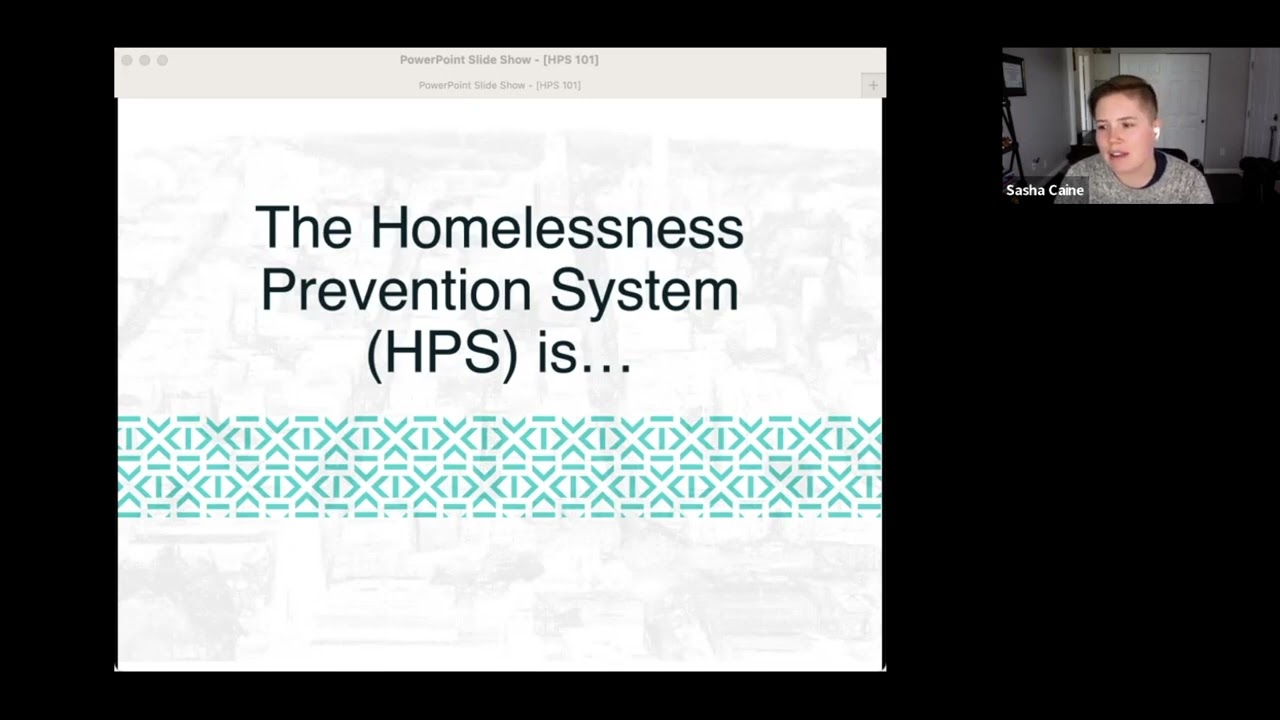 Day 1: Santa Clara County Homeless Prevention System Training