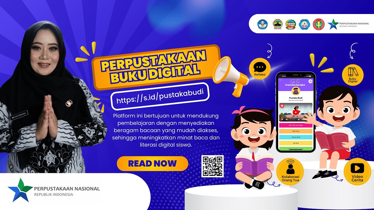 PUSTAKA BUDI | Menyongsong Indonesia Emas 2045 dengan Literasi Digital