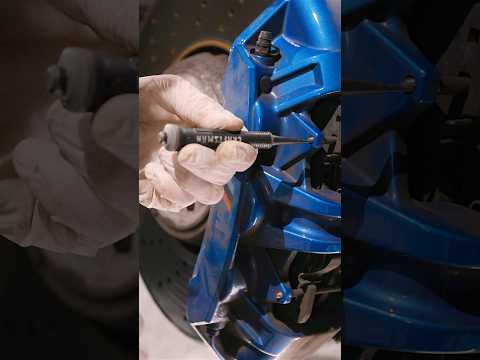 Replace F90 M5 BRAKE PADS in 60 Seconds (FRONT) #F90M5 #BMW #Kies