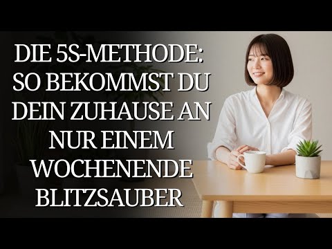 Die 5S-Methode: So bekommst du dein Zuhause an nur einem Wochenende blitzsauber