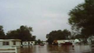 preview picture of video 'September 12, 2008 - The Flooding of Fairview OK.'