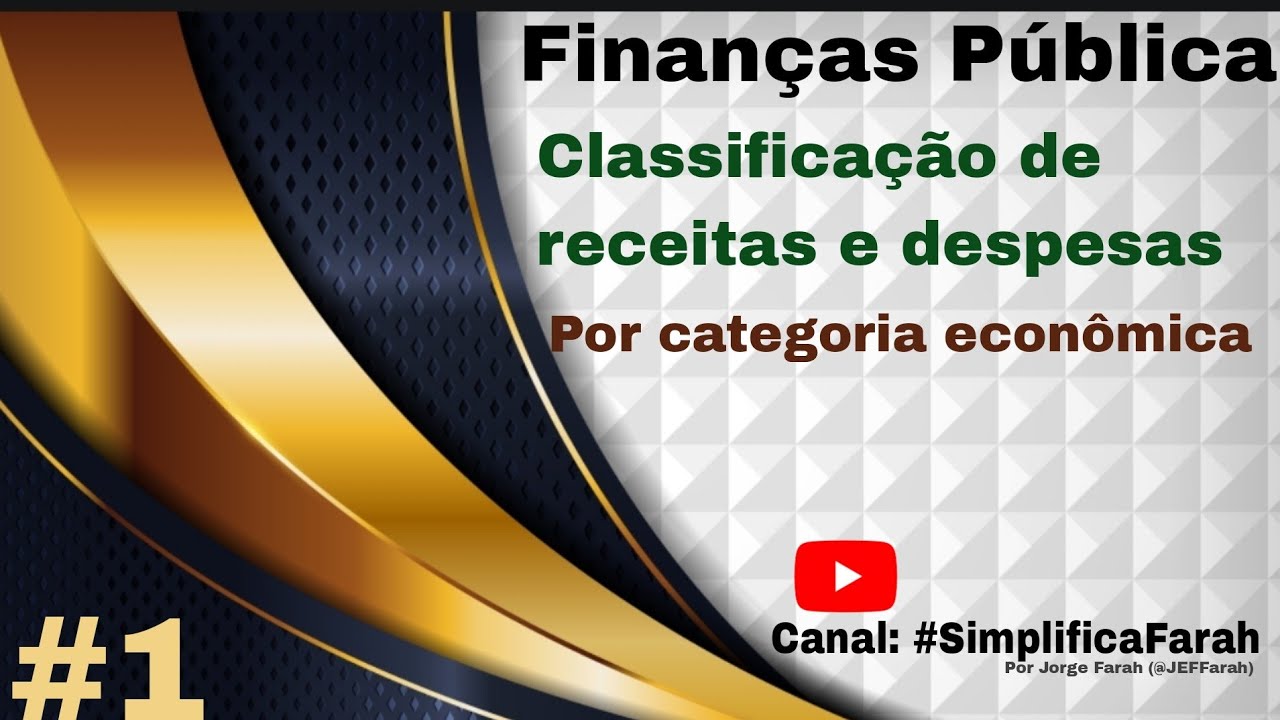 Série: Classificação de Receita e Despesa - Quanto à Categoria Econômica - Corrente e Capital