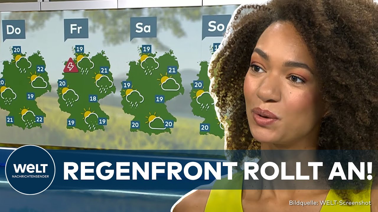WETTER IN DEUTSCHLAND KIPPT: Sonne-Wolken-Mix und Regenfronten im Anmarsch!