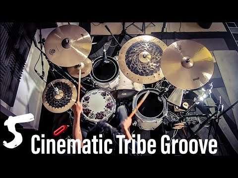 60 Second Drum Lesson: 5 - Cinematic Tribe Groove