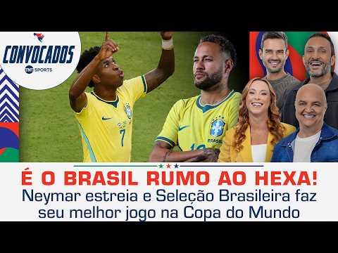 VINI JR. PROTAGONISTA! BECHLER, ANDRE HENNING, VSR E TAYNAH ANALISAM O MELHOR JOGO DO BRASIL NA COPA