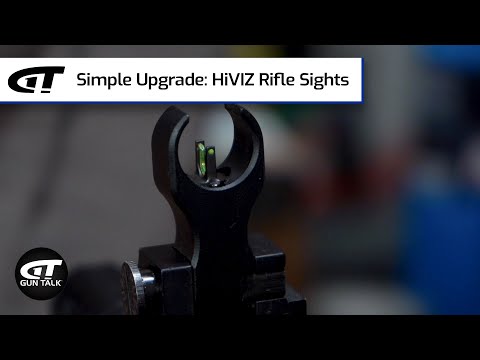 Simple Upgrade: HiVIZ Rifle Sights | Gun Talk Videos