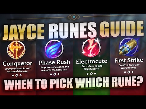 Jayce Runes Guide (When To Pick Which Rune?) | PKB Dovah