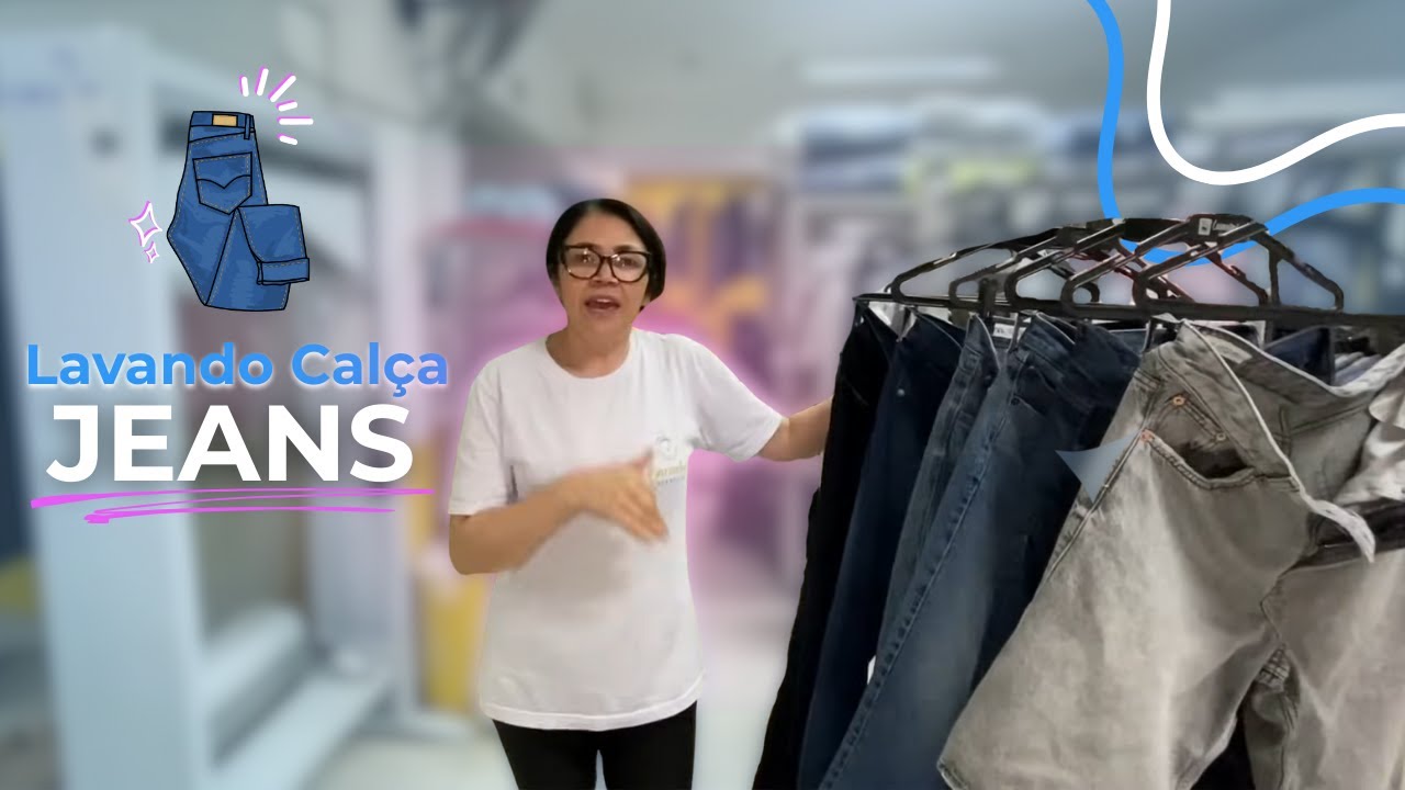COMO LAVAR CALÇAS JEANS #LavagemDeJeans #CuidadosComRoupas #DicasDeLavanderia