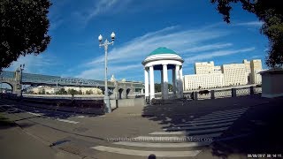 Москва, 8 августа 2017 года. Утренняя прогулка в Парке Горького.