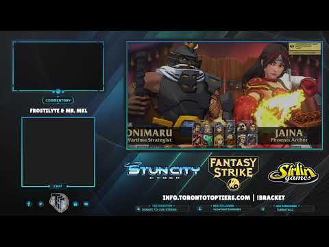 Cyber Stun City 11/11/2020: 1v1 Fantasy Strike Tournament (Part 1)