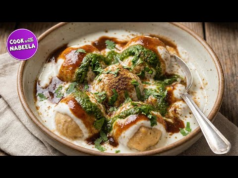 Besan Dahi Bhalla Recipe by Cook with Nabeela