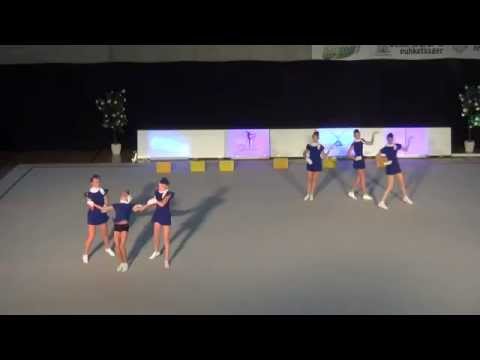 Sthuardessid VK Fööniks Gymnafest 2015 võitja 12 16 aastat