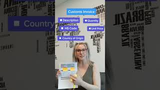 Everything you need to know about customs invoice #customs #shipping #smallbiz #ecom #3pl