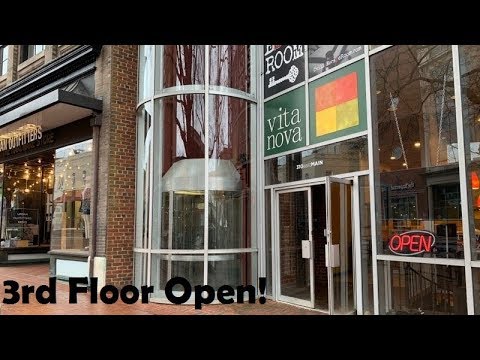 3rd Floor Finally Open! Scenic US Hydraulic Elevator at 310 E Main St in Charlottesvile, VA