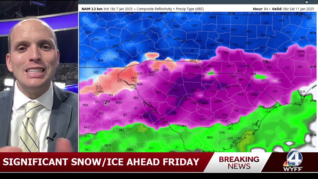 Major Snow & Ice Threat Friday