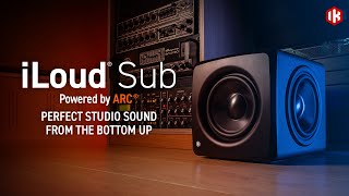 Video thumbnail for Introducing iLoud Sub - Perfect studio sound — from the bottom up by ikmultimedia