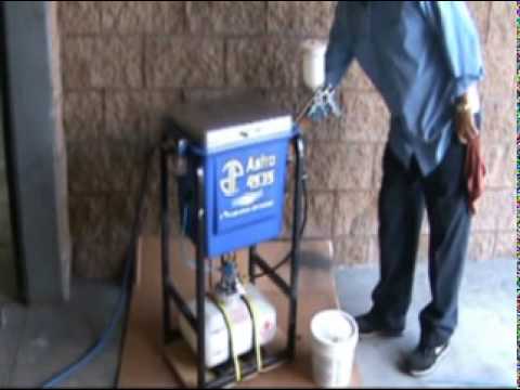 Astro Pneumatic Tool Company's 4535 - Hurri-Clean Pump-less Spray Gun Washer - Patented