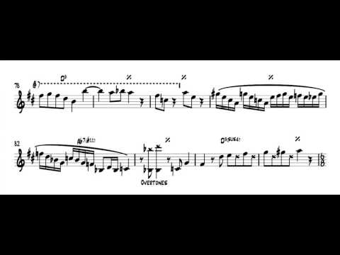 Michael Brecker: "Song for Bilbao" [TRANSCRIPTION]