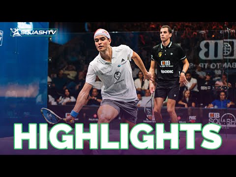 "Outrageous Shot!" | Farag v Elias | CIB PSA World Championships 2023-24 | SF HIGHLIGHTS