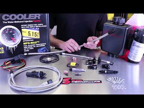 Snow Performance Stage 1 Water Methanol Kit Overview Part No.SNO-201