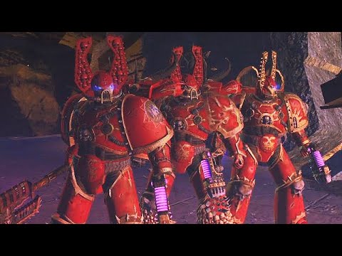 KHORNE BERZERKERS in battle! - 4 players, Warhammer 40K: Space Marine | Augmented Mod