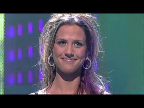 Floortje singing "Because Of You" by Kelly Clarkson - Liveshow 10 - Idols season 3