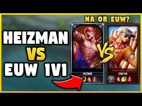 1v1 CHALLENGE! Heizman vs. EUW Fans | VIEWERS CALL ME OUT! - League of Legends