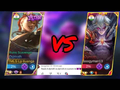 DYRROTH VS DYRROTH || WHO IS THE KING OF DYRROTH ?? - MLBB