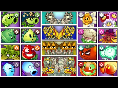 Random 30 Plants POWER-UP - Who Will Win? - PvZ 2 Plant vs Plant Battlez