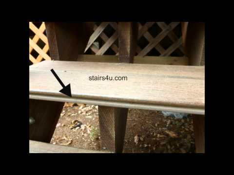 Simple Solutions for Using Grooved Decking Planks for Stair Steps