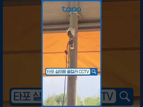 축사 CCTV, 밤에도 이렇게 잘 보인다고? | Tapo C530WS
