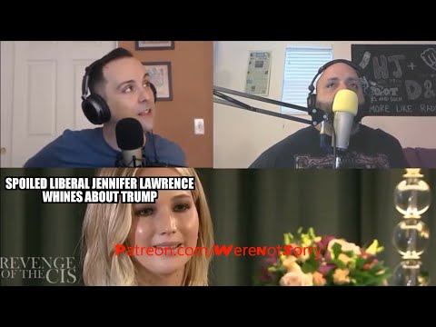 Spoiled Liberal Jennifer Lawrence Whines About Trump