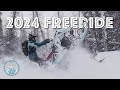 Riding The 2024 Ski Doo TURBO R Freeride Epic POW At Teton Basecamp