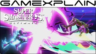 Smash Bros Ultimate 1 vs. 1: Dark Samus, Samus on Luigi's Mansion Battlefield (Direct Feed Gameplay)