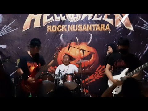 DEATHONATOR - Spirit in Black || live at Helloween Rock Nusantara (Slayer Cover)