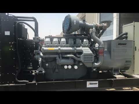 1250kVA Adpower Generator Set Powered by Perkins Engine and Leroy Somer Alternator
