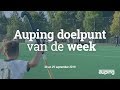 Auping Doelpunt van de Week: 28 en 29 september