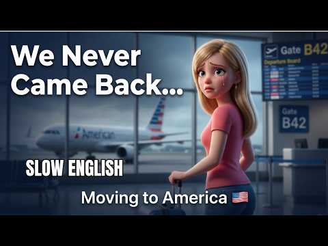 I Said Goodbye to My Home Forever… 😢 | Slow & Easy English Listening Practice (A2)