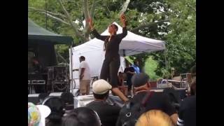 "Angela Davis" Rah Digga, 7/31/16, Summerstage, #RSC39